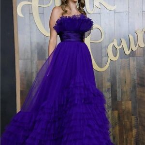 Sherri Hill Purple Formal Gown